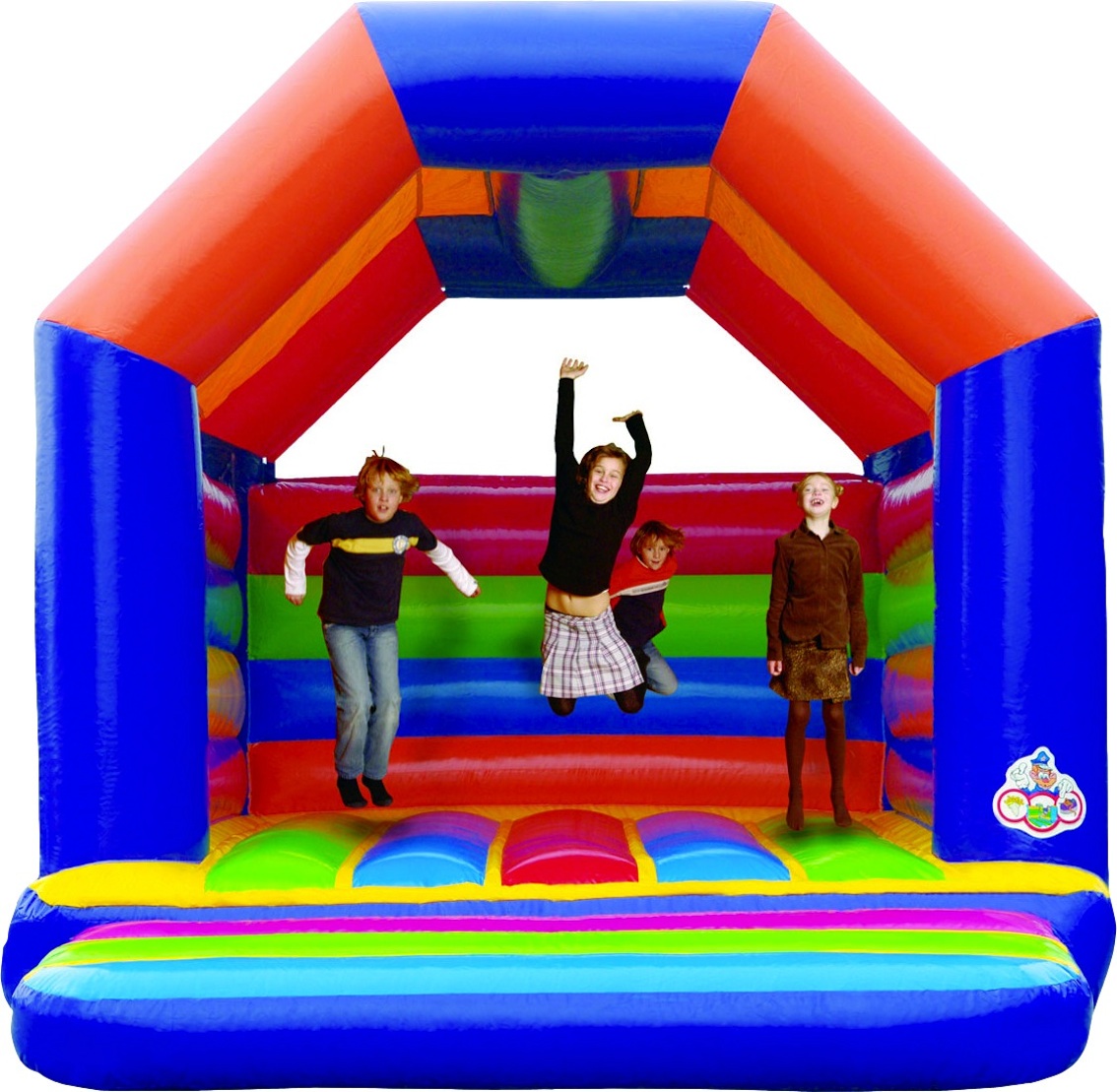 Tweedehands springkussens en attracties te koop bij Happy Rent